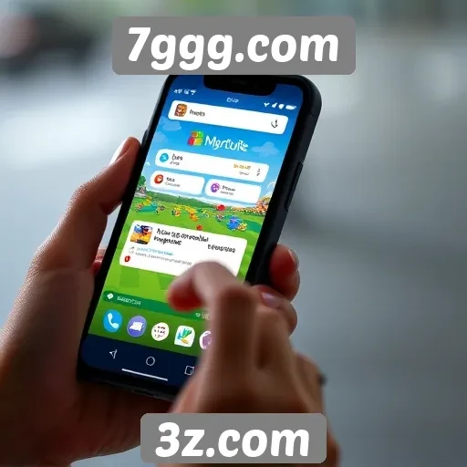 Experiência do usuário em dispositivos móveis no 7ggg.com